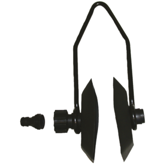 Allpa Allpa Buitenboordmotor spoelklem compleet met rubber, vierkant, inclusief adapter