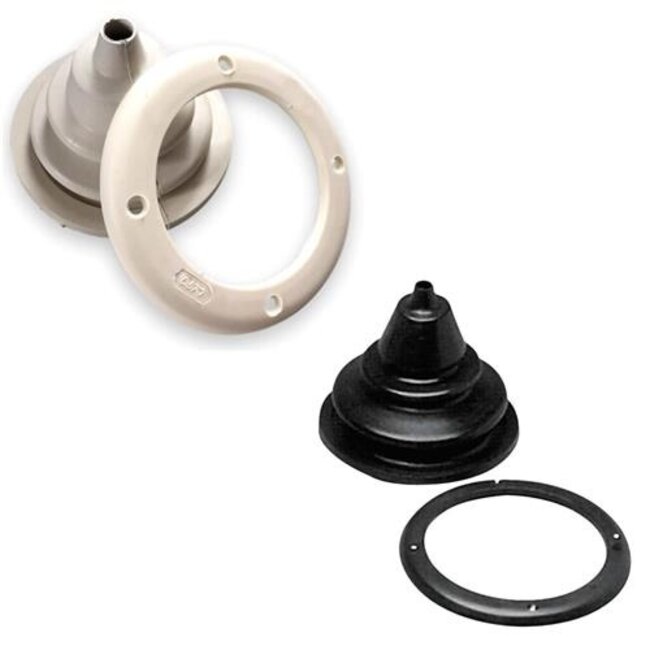 Nuova Rade kabelDoorvoer wit schroefring ø105mm gatmaat 55mm