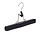 Hosenklemme Lotusholz schwarz lackiert mit Filz Einlage