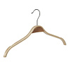 Blusen / Hemdenbügel Birkenholz natur lackiert mit Rockkerben, 42 cm Blusen / Hemdenbügel Birkenholz natur lackiert mit Rockkerben, 42 cm