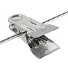 Blusen / Hemdenbügel Birkenholz natur lackiert mit anti-rutsch Klammern, 42 cm Blusen / Hemdenbügel Birkenholz natur lackiert mit anti-rutsch Klammern, 42 cm