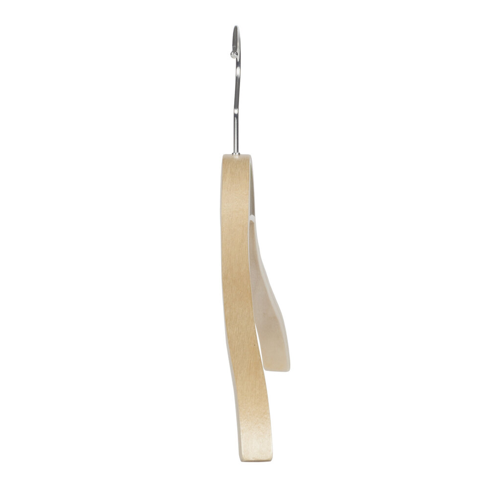 Jacken / Anzugbügel Birkenholz natur lackiert mit Schulterverbreiterung, 42 cm Jacken / Anzugbügel Birkenholz natur lackiert mit Schulterverbreiterung, 42 cm