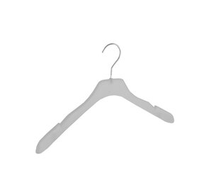 CORTEC Blusen / Hemdenbügel (gebogen) Kunststoff frosted mit Rockkerben CORTEC Blusen / Hemdenbügel (gebogen) Kunststoff frosted mit Rockkerben