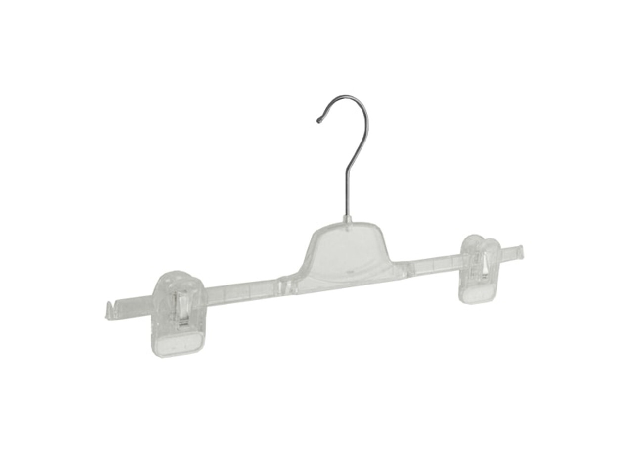 CORTEC Rock / Hosenbügel Kunststoff transparent mit anti-rutsch Klammern CORTEC Rock / Hosenbügel Kunststoff transparent mit anti-rutsch Klammern