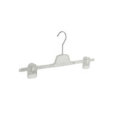 Rock / Hosenbügel Kunststoff transparent mit anti-rutsch Klammern Rock / Hosenbügel Kunststoff transparent mit anti-rutsch Klammern