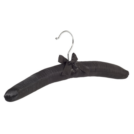 Blusen / Hemdenbügel Satin schwarz Blusen / Hemdenbügel Satin schwarz