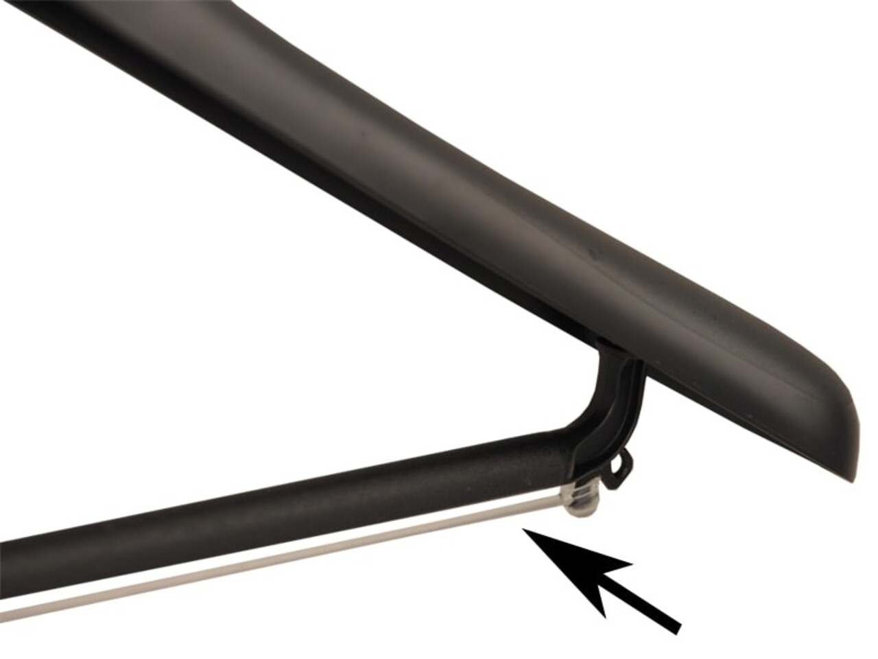 Silikon Hosenstrip transparent für Kunststoffbügel (100 St.) Silikon Hosenstrip transparent für Kunststoffbügel (100 St.)