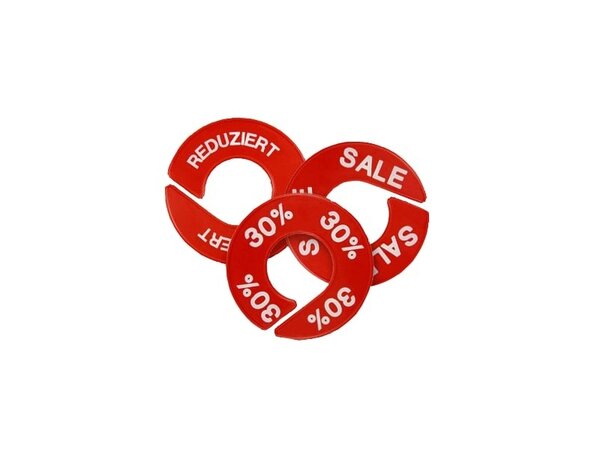 KTV Größenscheibe rot mit weißem Aufdruck KTV Größenscheibe rot mit weißem Aufdruck