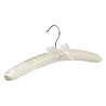 Blusen / Hemdenbügel Satin elfenbein, 38 cm Blusen / Hemdenbügel Satin elfenbein, 38 cm