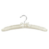Blusen / Hemdenbügel Satin elfenbein, 38 cm Blusen / Hemdenbügel Satin elfenbein, 38 cm