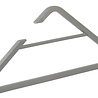 CW CONCEPT Garderobenbügel "Delta" Kunststoff silber
