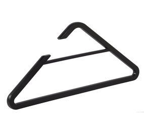 Garderobenbügel "Delta" Kunststoff schwarz Garderobenbügel "Delta" Kunststoff schwarz