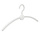 Garderobenbügel "Point" Kunststoff weiß / weiß