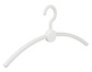 Garderobenbügel "Point" Kunststoff weiß / weiß Garderobenbügel "Point" Kunststoff weiß / weiß
