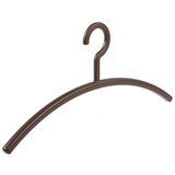 Garderobenbügel "Primus" Kunststoff braun