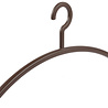 CW CONCEPT Garderobenbügel "Primus" Kunststoff braun