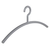 Garderobenbügel "Primus" Kunststoff silber
