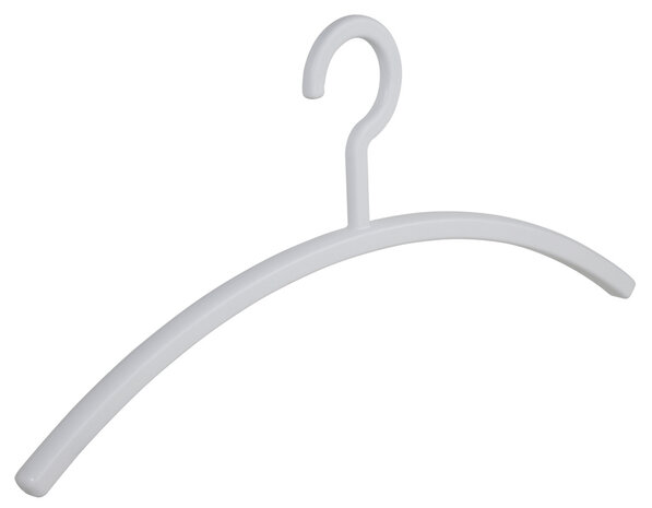 Garderobenbügel "Primus" Kunststoff weiß Garderobenbügel "Primus" Kunststoff weiß