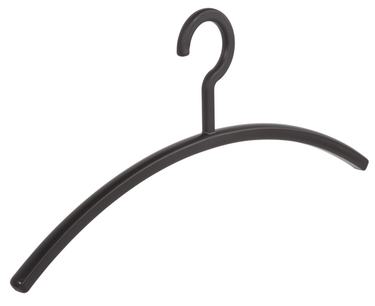 Garderobenbügel "Primus" Kunststoff schwarz