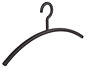 Garderobenbügel "Primus" Kunststoff schwarz Garderobenbügel "Primus" Kunststoff schwarz