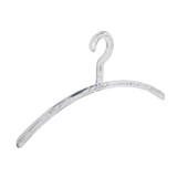 Garderobenbügel "Elegance" Kunststoff transparent