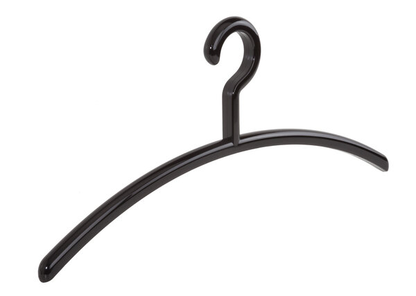Garderobenbügel "Elegance" Kunststoff schwarz