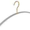 CW CONCEPT Garderobenbügel "Loft" Aluminium mit Messinghaken CW CONCEPT Garderobenbügel "Loft" Aluminium mit Messinghaken