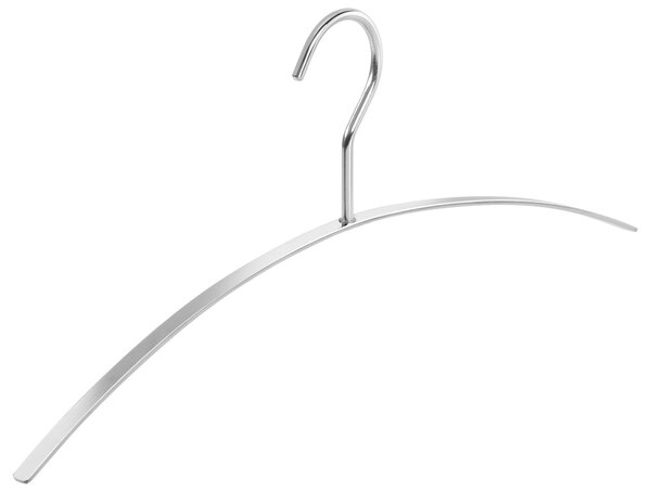 CW CONCEPT Kinderbügel Lotusholz natur lackiert mit Rockkerben und Klammersteg, 28 cm