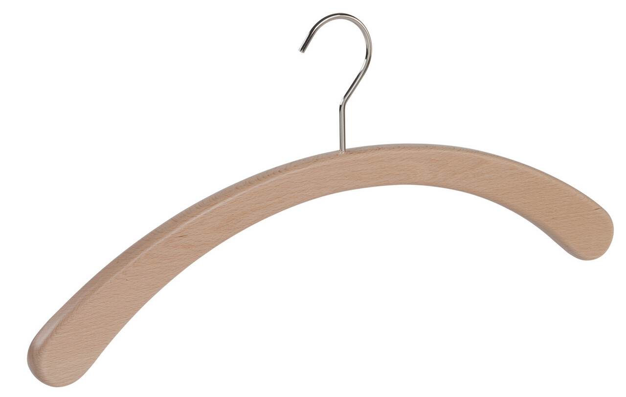 Garderobenbügel "Oslo" Buchenholz natur lackiert