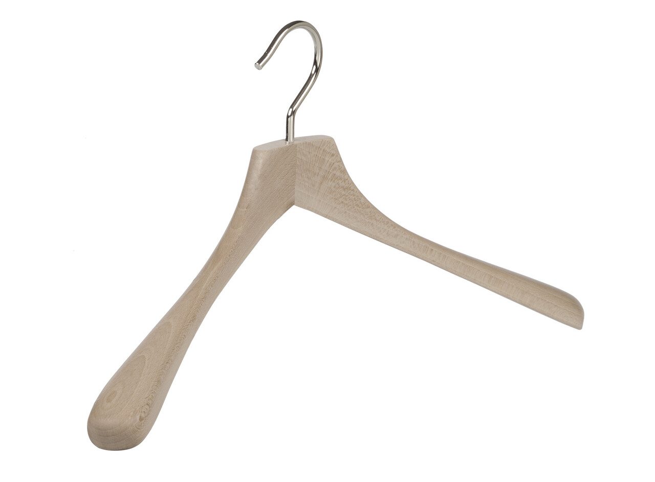 Garderobenbügel "Smart" Buchenholz unlackiert, 45 cm