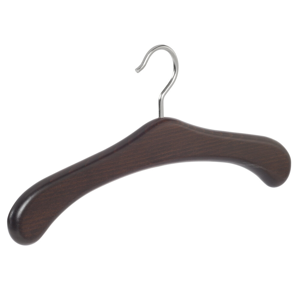 Garderobenbügel Buchenholz wenge gebeizt, 45 cm