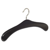Garderobenbügel Buchenholz schwarz lackiert, 45 cm