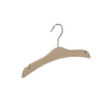 Blusen / Hemdenbügel (flach) Buchenholz natur lackiert mit Rockkerben Blusen / Hemdenbügel (flach) Buchenholz natur lackiert mit Rockkerben