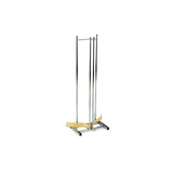 DER KLEIDERBÜGELRIESE Kleiderbügelsammler verchromt DER KLEIDERBÜGELRIESE Kleiderbügelsammler verchromt