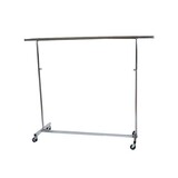 Rollständer zusammenklappbar verchromt, höhenverstellbar 140 - 220 cm