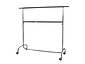 Rollständer verchromt + Zwischenstange, höhenverstellbar 106 - 200 cm Rollständer verchromt + Zwischenstange, höhenverstellbar 106 - 200 cm