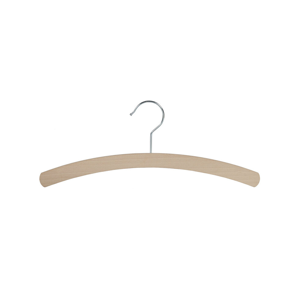 Kinderbügel Buchenholz natur lackiert, 34 cm Kinderbügel Buchenholz natur lackiert, 34 cm