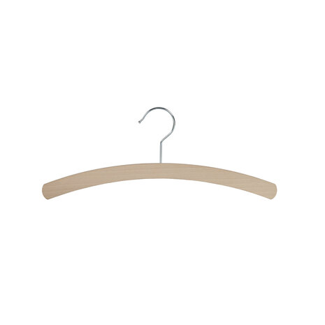 Kinderbügel Buchenholz natur lackiert, 34 cm Kinderbügel Buchenholz natur lackiert, 34 cm