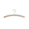 Kinderbügel Buchenholz natur lackiert mit Rockkerben, 34 cm