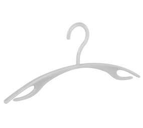 DER KLEIDERBÜGELRIESE Garderobenbügel "Flipper" Kunststoff weiß DER KLEIDERBÜGELRIESE Garderobenbügel "Flipper" Kunststoff weiß