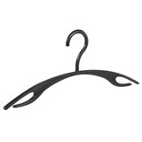 Garderobenbügel "Flipper" Kunststoff anthrazit