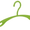 CW CONCEPT Garderobenbügel "Flipper" Kunststoff grün CW CONCEPT Garderobenbügel "Flipper" Kunststoff grün