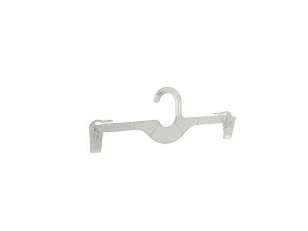 CORTEC Wäschebügel Kunststoff transparent mit Klammern