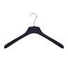 SER-VIZ Jacken / Anzugbügel (gebogen) Kunststoff Samt schwarz mit Schulterverbreiterung SER-VIZ Jacken / Anzugbügel (gebogen) Kunststoff Samt schwarz mit Schulterverbreiterung