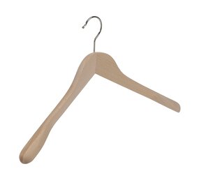 Jacken / Anzugbüge Buchenholz natur lackiert mit Schulterverbreiterung, 44 cm Jacken / Anzugbüge Buchenholz natur lackiert mit Schulterverbreiterung, 44 cm