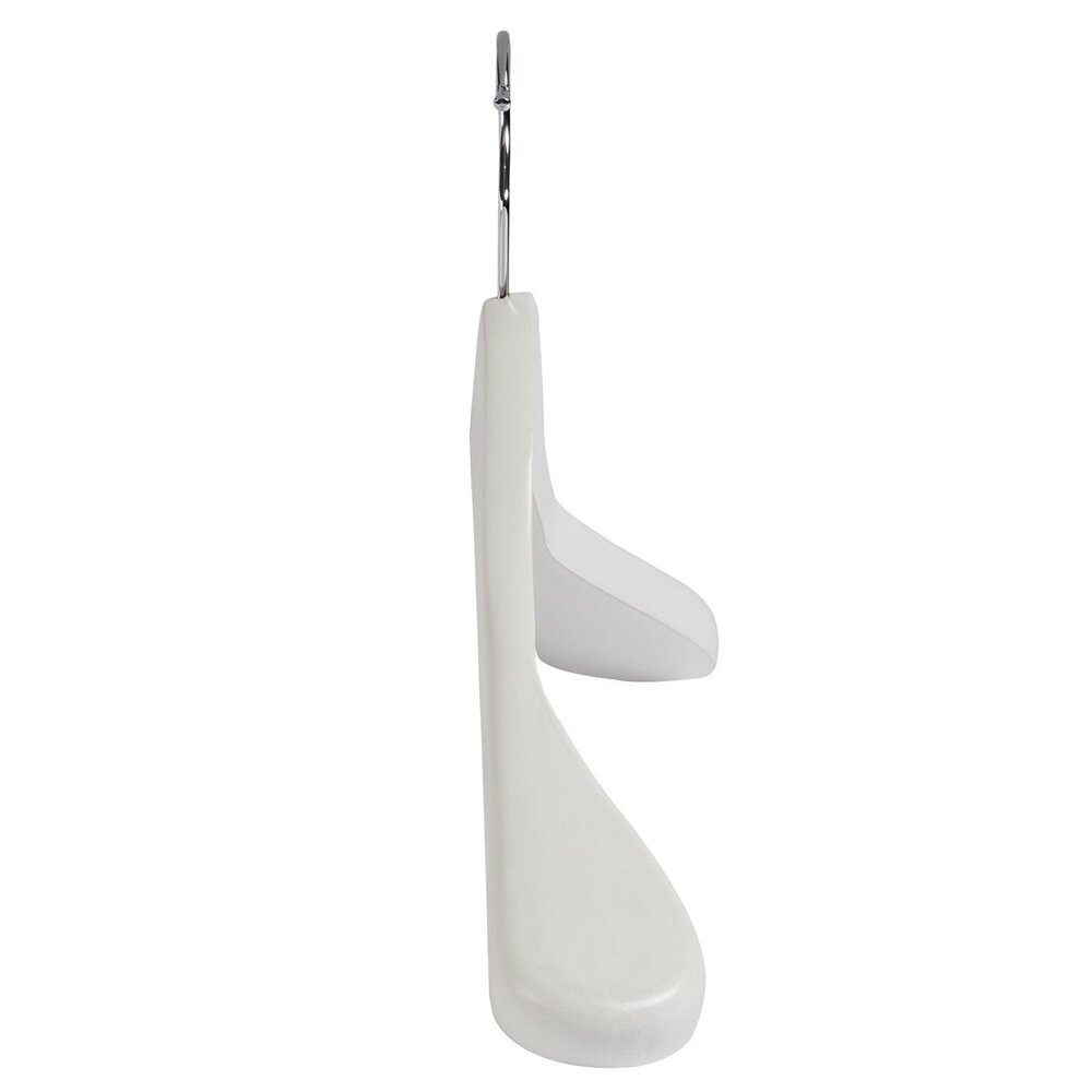 Jacken / Anzugbügel (gewinkelt) Buchenholz weiß lackiert mit Schulterverbreiterung Jacken / Anzugbügel (gewinkelt) Buchenholz weiß lackiert mit Schulterverbreiterung