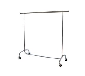 Rollständer verchromt, feste Höhe 150 cm