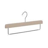 Hosenbügel Buchenholz unlackiert mit anti-rutsch Hosensteg Hosenbügel Buchenholz unlackiert mit anti-rutsch Hosensteg