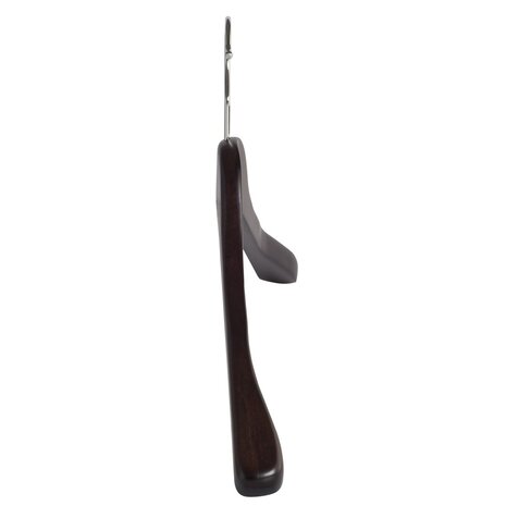 Jacken / Anzugbügel Buchenholz wenge gebeizt mit Schulterverbreiterung, 38 cm Jacken / Anzugbügel Buchenholz wenge gebeizt mit Schulterverbreiterung, 38 cm