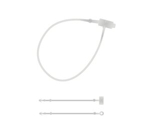 Sicherheitsfäden Kunststoff transparent (5000 St.)